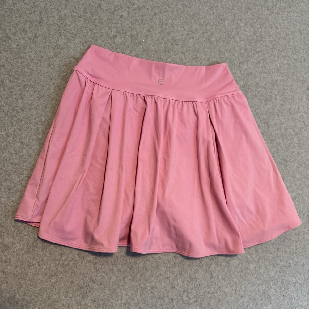 Hollister Gilly Hicks Skirt Women's M Active Flutter Skortie Shorts Pink Skirt